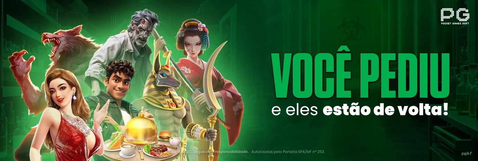 Slots online da pgkf com jackpots progressivos